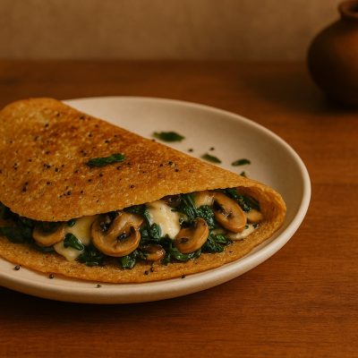 Spinach Crepe